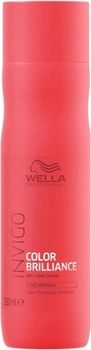 Wella Professionals Invigo Brilliance Fine szampon nadający blask włosom farbowanym normalnym i cienkim z kawiorem z limonki 250 ml (8005610633039)