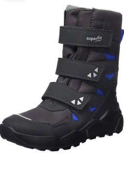 Детские зимние сапоги Superfit Rocket Gore-Tex 34 р тёмно-серые