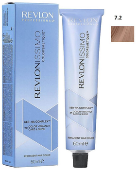 Farba do włosów Revlon Professional Revlonissimo Colorsmetique Ker-Ha Complex 7,2 60 ml (8007376057647)