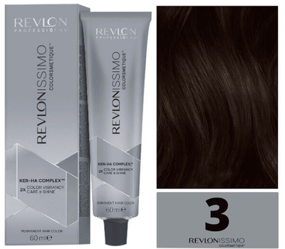 Фарба для волосся Revlon Professional Revlonissimo Colorsmetique Ker-Ha Complex 3 60 мл (8007376058224)