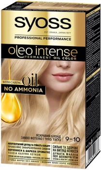 Farba do włosów SYOSS Oleo Intense 9-10 Jasny blond 115 ml (8410436218337)
