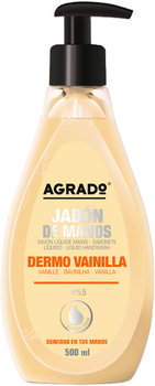 Płynne mydło Agrado Dermo Vanilla wanilia 500 ml (8433295041809)