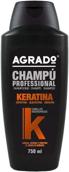 Profesjonalny szampon Agrado Keratina do włosów kręconych 750 ml (8433295048280)