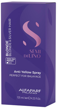 Spray Alfaparf Semi Di Lino Blond&Brunet neutralizujący żółte odcienie 125 ml (8022297133409)