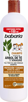 Szampon Babaria z olejkiem z drzewa herbacianego i octem 600 ml (724979) (8410412021005)