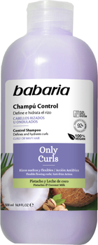 Szampon Babaria kontrola tylko dla loków 500 ml (8410412220330)