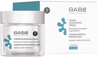 Krem nawilżająco-odżywczy BABE Laboratorios do wszystkich rodzajów skóry SPF 20 50 ml (8437011329165)