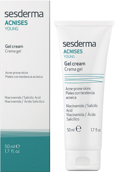 Sesderma Acnises Young krem-żel regulujący wydzielanie sebum do cery trądzikowej 50 ml (8470001512154)