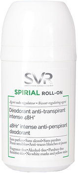 Кульковий дезодорант-антиперспірант SVR Spirial Roll-On 50 мл (3401381328993)
