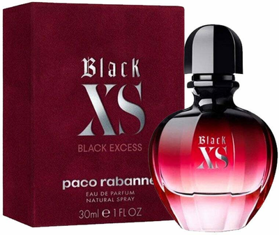 Woda perfumowana damska Paco Rabanne Black Xs Eau de Parfum 30 ml (3349668555123)