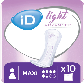 Podkładki urologiczne iD Light Maxi 10 szt. (5414874002070)