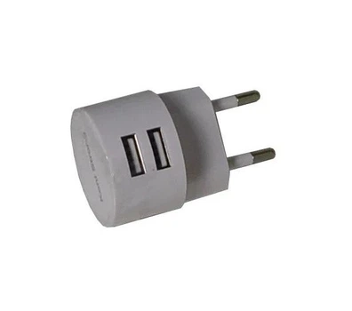 Адаптер сетевой Koni Strong Type-C cable KS73T |2USB, 2.4A| белый