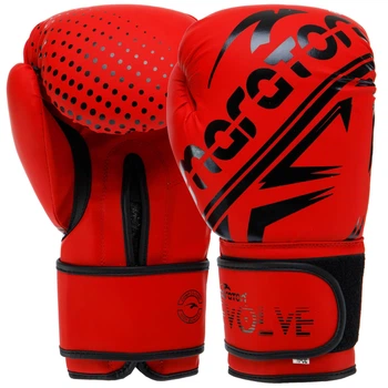 Рукавички боксерські PVC MARATON (розмір 12oz, Червоний) (EVOLVE02_Червоний_12_унції)