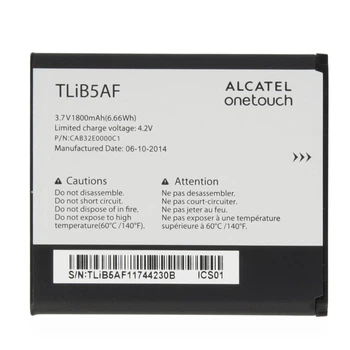 Аккумулятор Alcatel OT997d (TLiB5AF) [Original PRC] 12 мес. гарантии