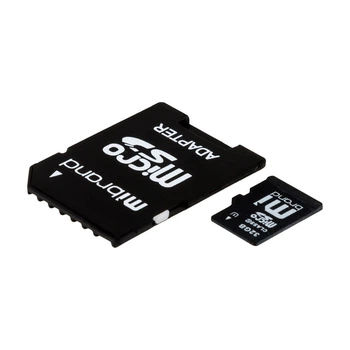 Карта пам' яті Mibrand MicroSDHC 32gb 10 Class Adapter, Black