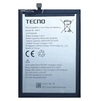 Аккумулятор Tecno BL-49HT Camon 16 SE, 5000 mAh [Original PRC] 12 мес. гарантии