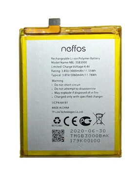 Аккумулятор TP-Link NBL-35B3000 Neffos C7 (TP910A) / Neffos X9 (TP913A) - 3060mAh [Original PRC] 12 мес. гарантии