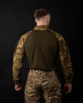 Рубашка боевая тактическая BEZET камуфляж, XL
