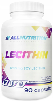 Suplement diety Allnutrition Lecytyna 1200 mg 90 kapsułek (5902837737263)