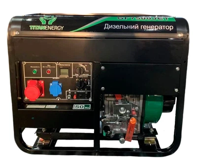 Генератор Titan Дизельный 380 V GF7500JET