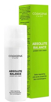 Krem do twarzy Collagena Code Absolute Balance Problematic Skin Care 50 ml (3800035000962)