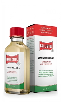 Масло оружейное Ballistol 50 мл (универсальное, в стекле)