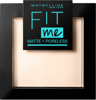 Puder Maybelline New York Fit me Matte+Poreless PWD 105 Natural beż 9 g (3600531384159)