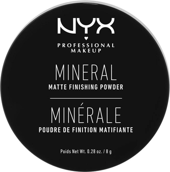Puder NYX Professional Makeup Mineral Finishing Powder mineralna MFP01 - Light/Medium 8 g (0800897815455)