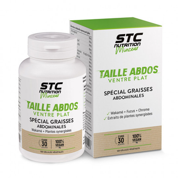 Комплекс STC Талія Прес Плаский живіт / TAILLE ABDOS VENTRE PLAT - Адресна дія: зона живота, 120 капсул (SNW09)