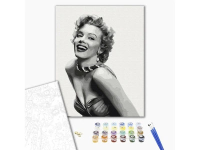 Картина по номерам Незабываемая Монро, Brushme (40х50 см), BS30974
