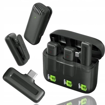 Двойной микрофон Type-C wireless microphone+receiver для Huawei, Xiaomi, OnePlus, LeEco, Oppo
