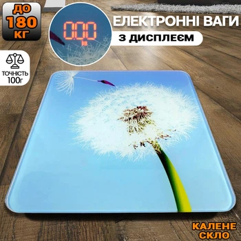 Весы напольные стеклянные до 180кг Domotec 2019 электронные с цифровым экраном и градацией по 100г