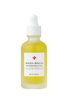 Пілінг-сироватка з AHA 30% та BHA 0,5% кислотами CUSKIN Dr.Solution AHA 30% BHA 0.5% Washable Peel Serum 50 мл