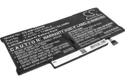 Батарея A1496 для Apple MacBook Air (13-inch, 2012-2014) A1466 (7.6V 54.34 Wh) Cameron Sino CS-AM1496NB