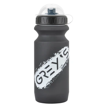 Велосипедная фляга Grey's 600мл черная с защитным колпачком GR15660