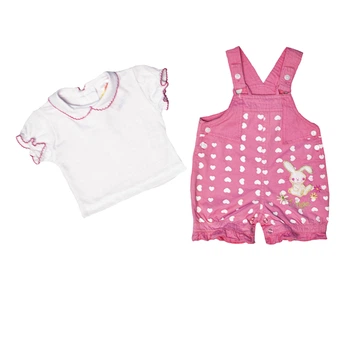Костюм летний для девочки Hawk Kids B20136 56 см Розовый