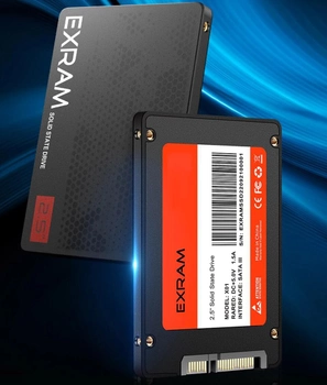 SSD накопитель Exram 512Gb 2.5" SATAIII