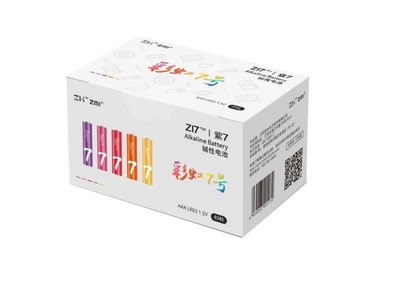 Набор батареек AAA 40 штук ZMI Rainbow 40pcs AA740 мини-пальчиковых