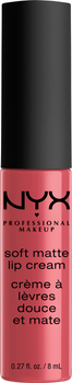 Рідка помада для губ NYX Professional Makeup Soft Matte Lip Cream 08 San Paulo (800897142896)