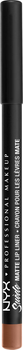 Олівець для губ NYX Professional Makeup Suede Matte Lip Liner 04 Soft-spoken (800897064143)