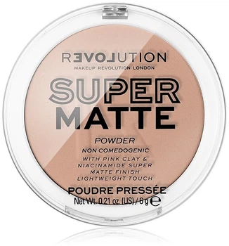 Матирующая пудра для лица - Makeup Revolution Super Matte Pressed Powder Warm Beige (6g) (979833-1265169-2)