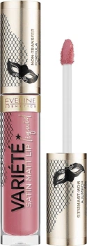 Жидкая помада для губ - Eveline Cosmetics Variete Satin Matt Lip Liquid Lipstick 15 - Red Wine (4.5ml) (980258-1266621-2)