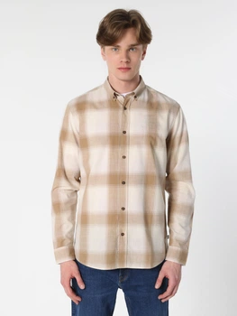 Сорочка бавовняна чоловіча Colin's CL1062628-BEI M Beige (8683197578815)