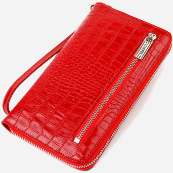 Гаманець шкіряний Canpellini leather-21920 Червоний