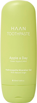 Зубная паста натуральная HAAN Apple a Day Отбеливающая 55 мл (5060917120067)