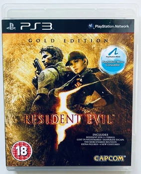 Resident Evil 5 Gold Edition, Б/У, английская версия - диск для PlayStation 3
