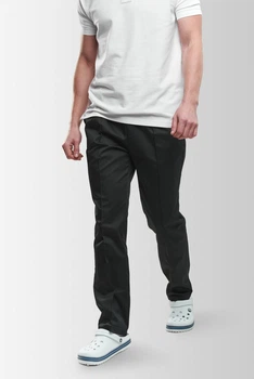 Брюки медицинские мужские, Toffy B1, Vsetex, XL Черные