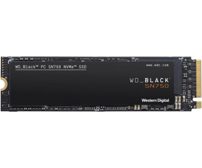 SSD накопитель WD Black SN750 NVME SSD 1 TB (WDS100T3X0C)