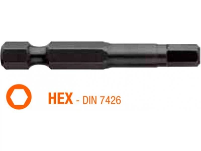 Набор бит USH Industry HEX 2,5x50мм 5шт (UUSE0013042)