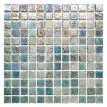 Мозаика стеклянная AquaMo Blue Worn